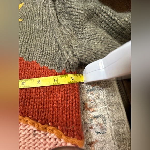 ‼️RARE‼️🎸Sundance🎸🔥NWT🔥Desert Evening Multicolor Button-Up Collared Cardigan - Picture 11 of 14